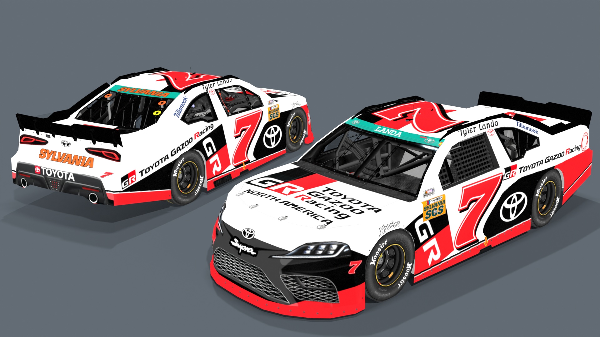 #7 2024 Sylvania Cup paint scheme
